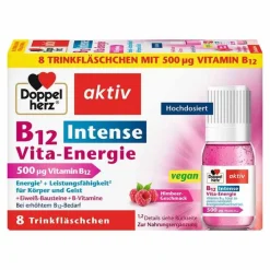 Doppelherz B12 Intense Vita-Energie Trinkflasche , 8 St> Vitamin B12 (Cobalamin)