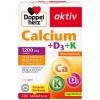 Doppelherz Calcium + D3 + K Tabletten, 120 St> Vitamin K|Vitamin D (Colecalciferol)