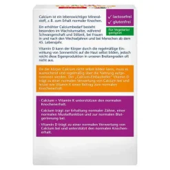 Doppelherz Calcium + D3 + K Tabletten, 120 St> Vitamin K|Vitamin D (Colecalciferol)