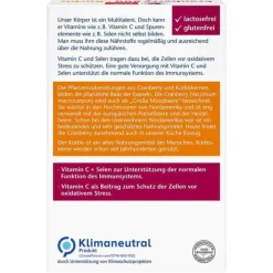 Doppelherz Cranberry+Kürbis Kapseln, 60 St> Cranberry