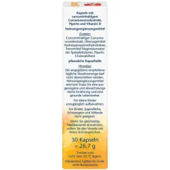 Doppelherz Curcuma 750 Kapseln, 30 St