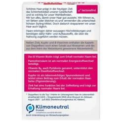 Doppelherz Haar Vital+Zink+Hirseextrakt Kapseln, 30 St> Mikronährstoffe