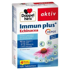Doppelherz Immun plus Echinacea Depot Tabletten, 120 St