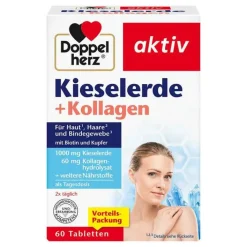 Doppelherz Kieselerde + Kollagen Tabletten, 60 St> Kollagen|Kieselerde