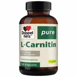 Doppelherz L-Carnitin pure Kapseln, 120 St> Carnitin|Aminosäuren