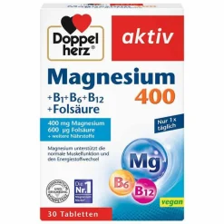 Doppelherz Magnesium 400 mg Tabletten, 30 St