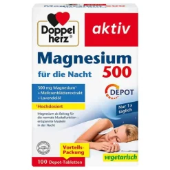 Doppelherz Magnesium 500 Nacht Tabletten, 100 St> Magnesium