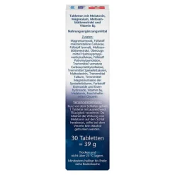 Doppelherz Melatonin + Magnesium 400 Tabletten, 30 St