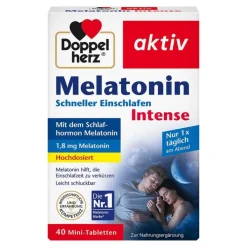 Doppelherz Melatonin Tabletten, 40 St> Melatonin Tabletten