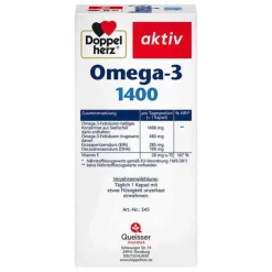 Doppelherz Omega-3 1.400 Kapseln, 120 St