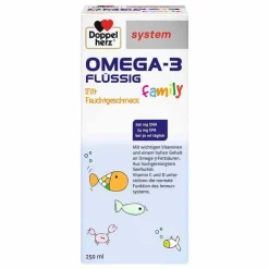 Doppelherz Omega-3 family flüssig system, 250 ml