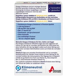 Doppelherz Omega-3 Premium 1500 system Kapseln, 60 St