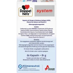 Doppelherz system Antarktis Krill Kapseln, 60 St