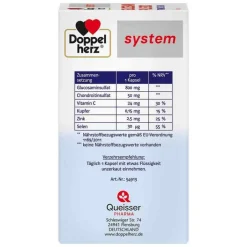 Doppelherz system Glucosamin Plus 800 Kapseln, 60 St><noscript><img width=