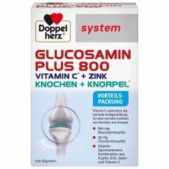 Doppelherz system Glucosamin Plus 800 Kapseln, 120 St> Glucosamin-Chondroitin