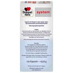 Doppelherz system Glucosamin Plus 800 Kapseln, 120 St><noscript><img width=