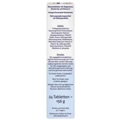 Doppelherz system Magnesium 400 Citrat Brausetabletten, 24 St