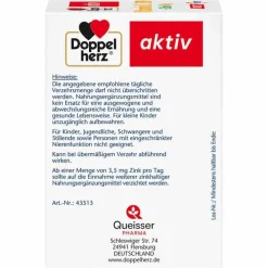 Doppelherz Vitamin C 500 + Zink + D3 Depot Direct Pel., 40 St><noscript><img width=