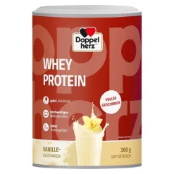 Doppelherz Whey Protein Vanille-Geschmack Pulver, 300 g> Eiweiß