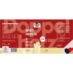 Doppelherz Whey Protein Vanille-Geschmack Pulver, 300 g> Eiweiß