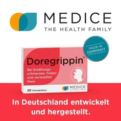 Doregrippin bei Erkältungssymptomen, 20 St