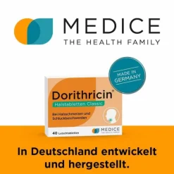 Dorithricin ® Halstabletten Classic bei Halsschmerzen, 40 St><noscript><img width=