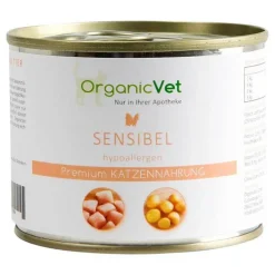 OrganicVet Dosennahrung Katze Sensibel, 200 g> Futter & Snacks