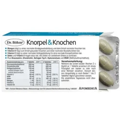 Dr. Böhm Knorpel & Knochen Tabletten, 60 St> Msm Schwefel|Kollagen
