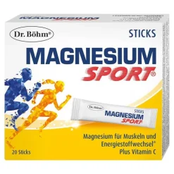 Dr. Böhm Magnesium Sport Sticks, 20X1.5 g> Muskulatur