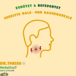 Dr. Theiss Herbalsept Hals Lutscher Kids, 6 St