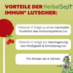 Dr. Theiss Herbalsept Immun Lutscher Kids D NEM, 6 St