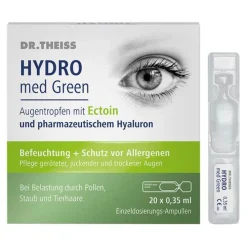 Dr. Theiss Hydro med Green Augentropfen Einzeldosis Ampullen , 20X0.35 ml> Augentropfen Allergie