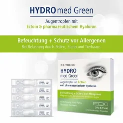 Dr. Theiss Hydro med Green Augentropfen Einzeldosis Ampullen , 20X0.35 ml> Augentropfen Allergie