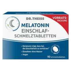 Dr. Theiss Melatonin Einschlaf-Schmelztabletten, 90 St