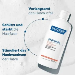 Ducray Anaphase Shampoo bei temporärem Haarausfall, 400 ml><noscript><img width=