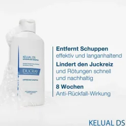 Ducray Kelual DS Anti Schuppen Shampoo, 2x100 ml