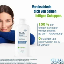 Ducray Kelual Squanorm Anti-Schuppen Shampoo fettig, 200 ml