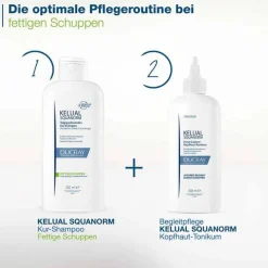 Ducray Kelual Squanorm Anti-Schuppen Shampoo fettig, 200 ml