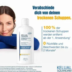 Ducray Kelual Squanorm Anti-Schuppen Shampoo trocken, 400 ml