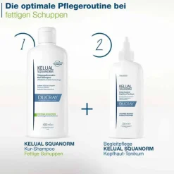 Ducray Kelual Squanorm Anti-Schuppen Shampoo fettig, 400 ml><noscript><img width=