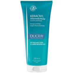 Ducray Keracnyl Waschgel, 200 ml> Unreine Haut|Trockene & Sensible Haut
