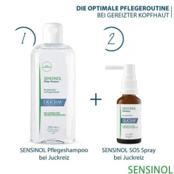 Ducray Sensinol Pflege-Shampoo bei Juckreiz, 200 ml