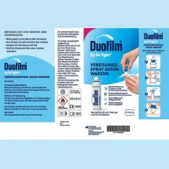 Duofilm Vereisungsspray gegen Warzen, 50 ml> Warzenstift