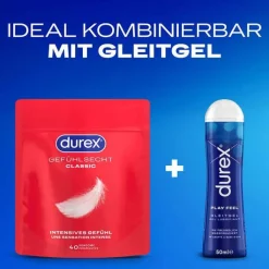 durex® Gefühlsecht classic Kondome, 40 St
