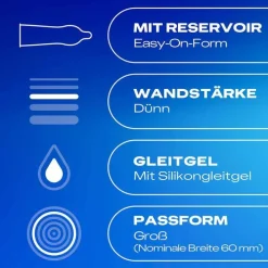 Durex Gefühlsecht XXL Kondome, 10 St><noscript><img width=