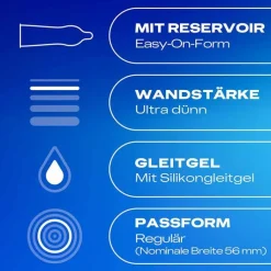 Durex hautnah latexfrei Kondome, 10 St