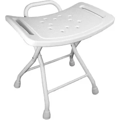 Duschhocker faltbar weiss, 1 St
