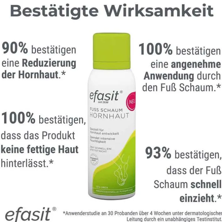 Efasit Fuß Schaum Hornhaut, 125 ml> Hornhaut|Fußpflegeprodukte