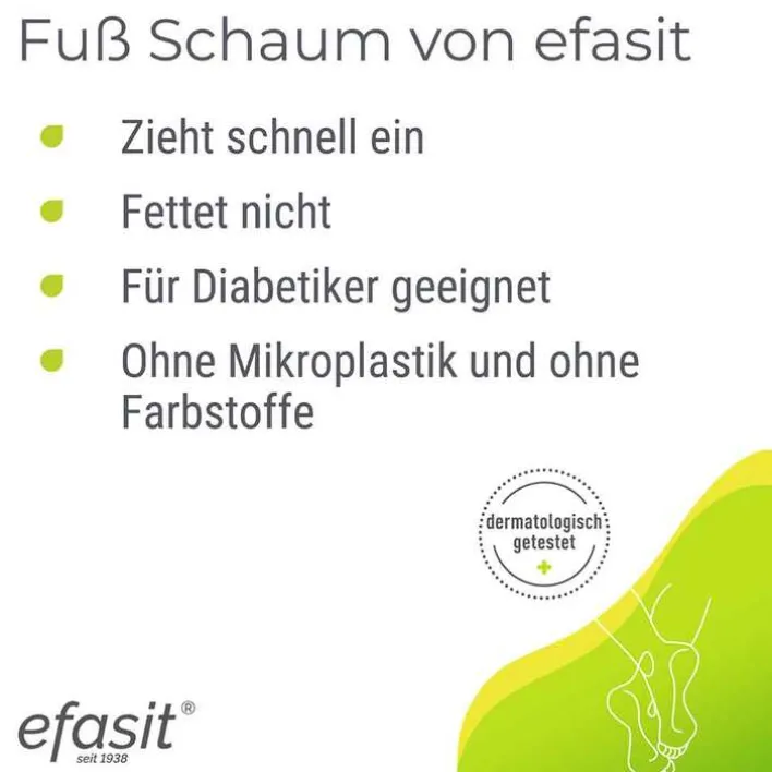 Efasit Fuß Schaum Hornhaut, 125 ml> Hornhaut|Fußpflegeprodukte