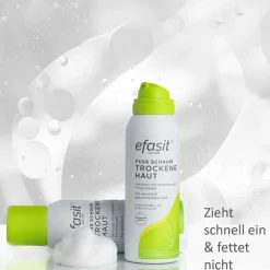 Efasit Fuß Schaum trockene Haut, 125 ml><noscript><img width=